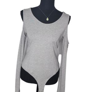Aves Les Filles Cold Shoulder Bodysuit